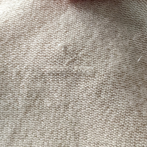 Holt Renfrew Classics Golden Cream Silk Blend Crewneck Sweater Size S - Picture 11 of 12